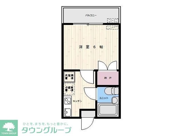 高坂第1コーポの物件間取画像